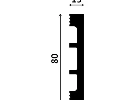 Скрытый плинтус DECOSTAR DUROSTYLE SK-50