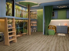 Кварцевый SPC ламинат DAMY FLOOR FAMILY  Дуб Имбирный 248-8